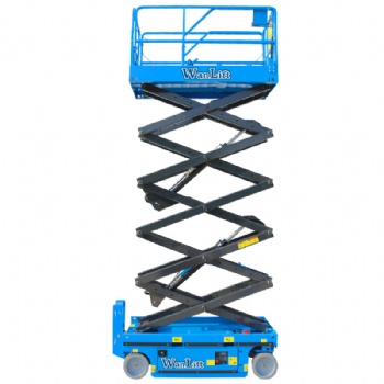 High end hydraulic driving self propelled scissor lift