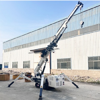 Dual Power Tracked Crawler Spider Crane