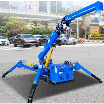 Dual Power Tracked Crawler Spider Crane