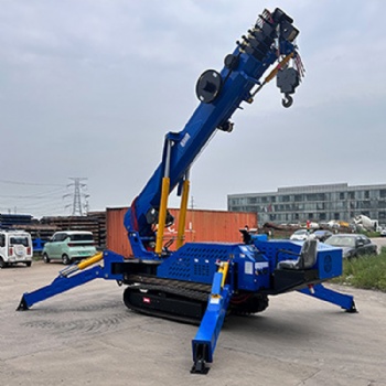 Dual Power Tracked Crawler Spider Crane