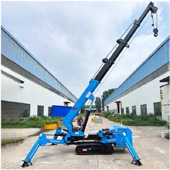 Dual Power Tracked Crawler Spider Crane