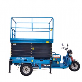 Electric Tricycle Mounted Scissor Lift